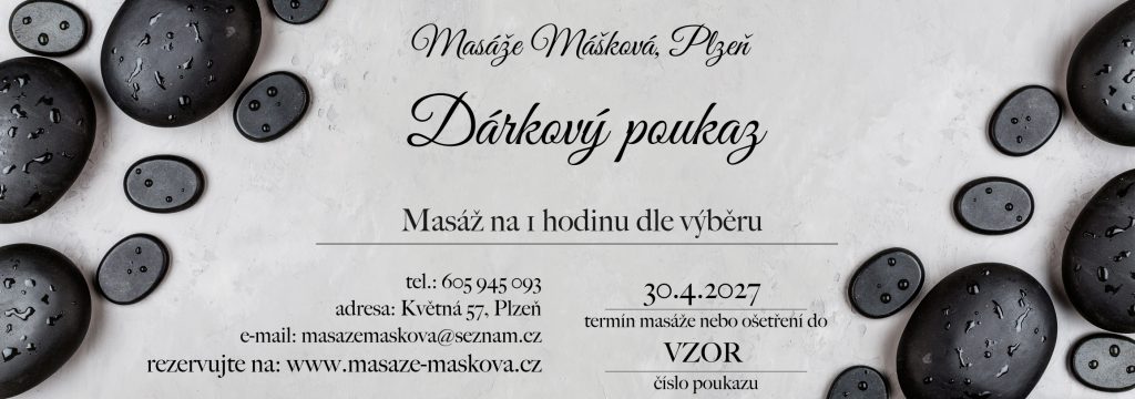 Dárkový poukaz - vzor 2